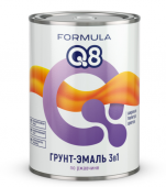 Грунт ГФ-021 FORMULA Q8 серый 0,9кг.