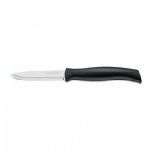 Нож Трамонтина Athus овощной 3" черная ручка арт.23080/003   871-160