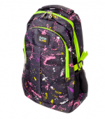 Рюкзак спортивный, 48*32*13см, 400D ПВХ, полиэстер, цвет Розовый SILAPRO   204-007