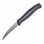 Нож Трамонтина Athus овощной 3" черная ручка арт.23079/003   871-159